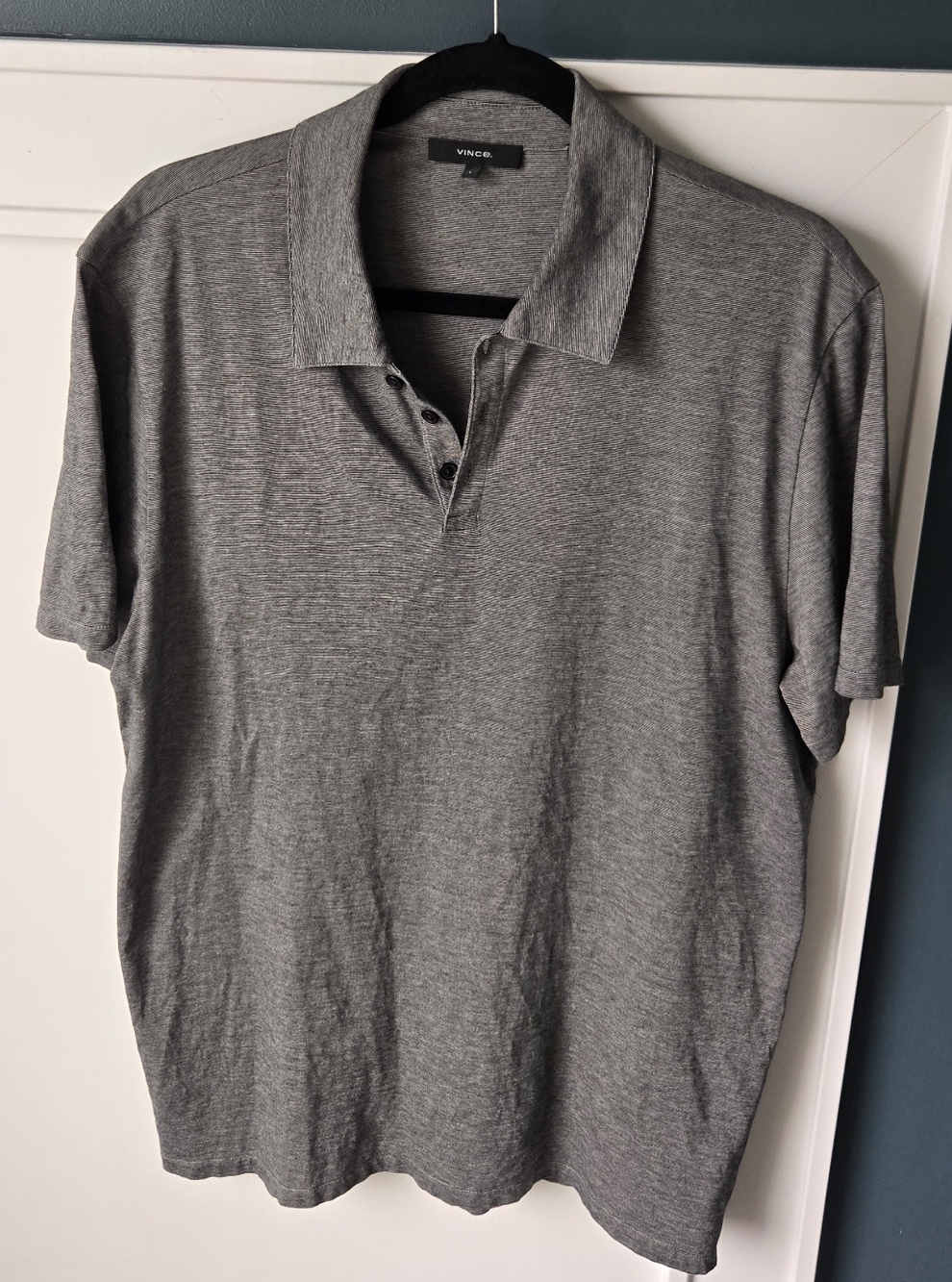 Vince Men's Pima Cotton Short-Sleeve Polo Shirt